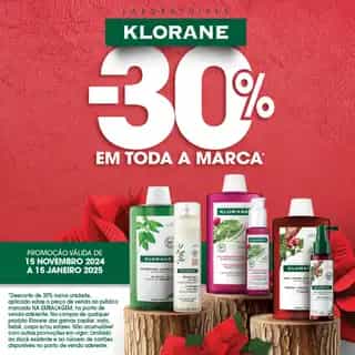 Klorane 30% Desconto