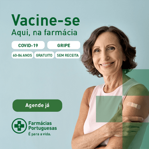 Agende aqui a sua vacinação gratuita contra a Covid-19 e Gripe